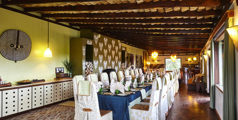 Hatari Lodge Dining Area