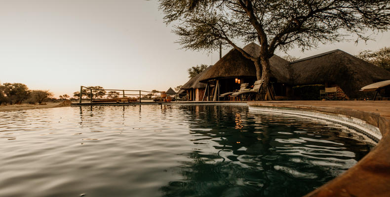 Okonjima African Villa - Infinity pool