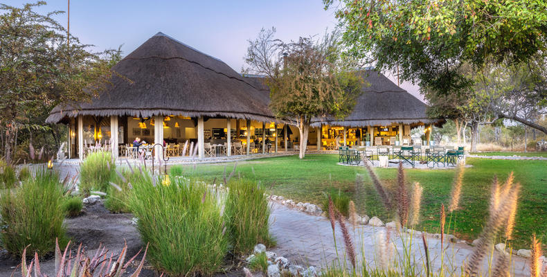 Mushara Bush Camp - Restaurant, Lapa, Veranda