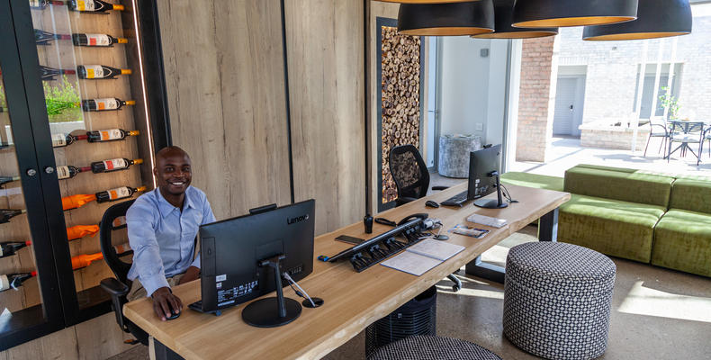 Vusi is waiting to welcome you 