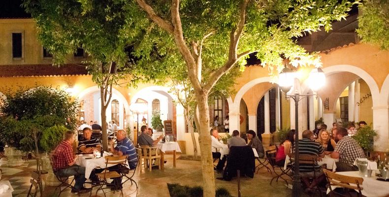 The Stellenbosch Wine Bar and Tasting Room for a great meal in a wonderful setting 