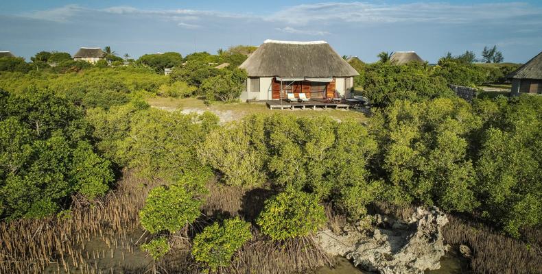 Lagoon Villa Aerial View