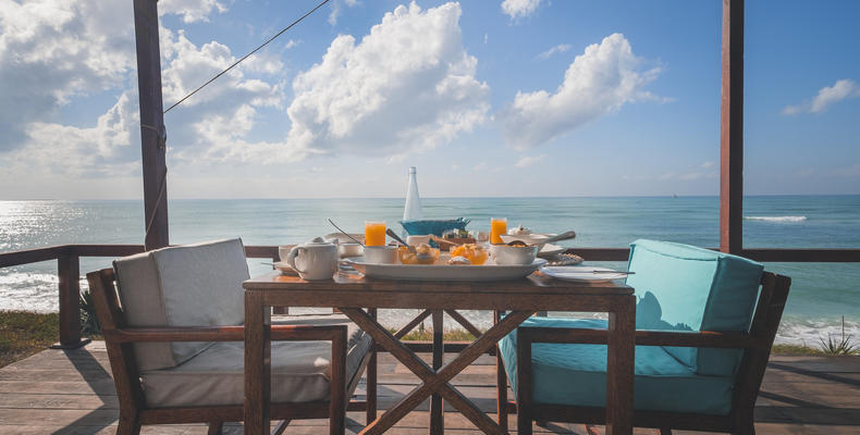Dining on your Villa Deck is complimentary 
