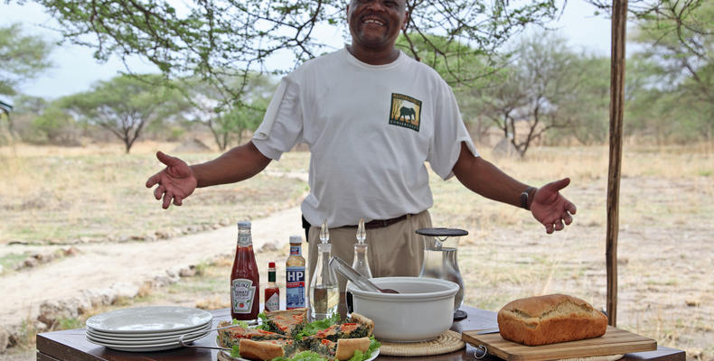 A Light Lunch is Served