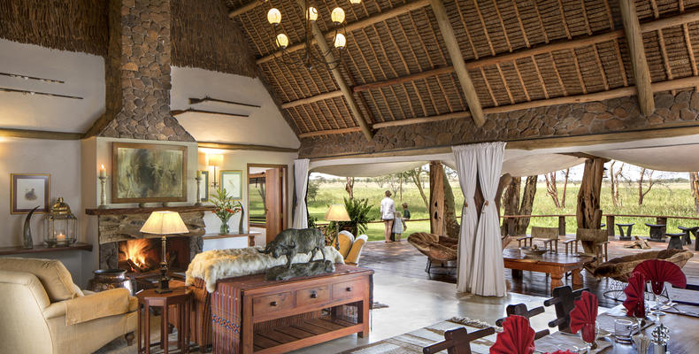 The Living Room in the Sirikoi Cottage 