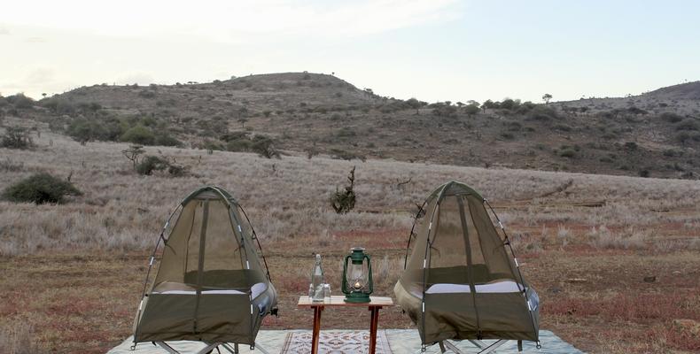 Fly camping: Star domes