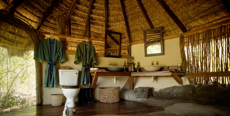 Tent Bathroom