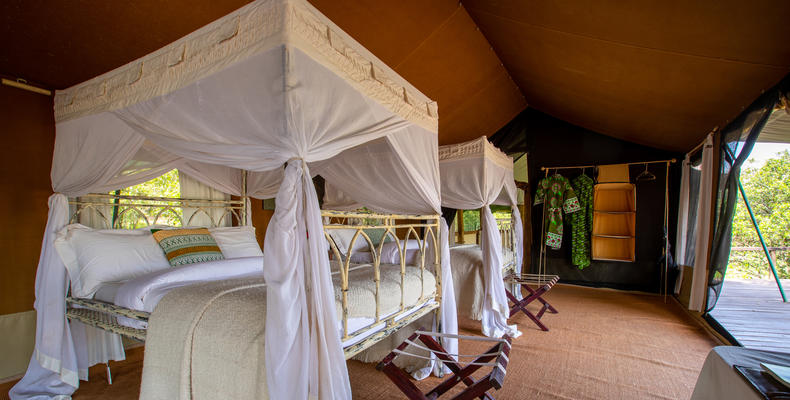 Tent Interior