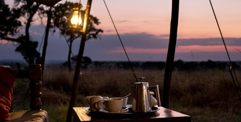 Coffee with a view