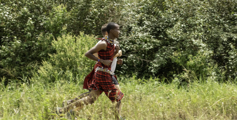 Running with the Maasai