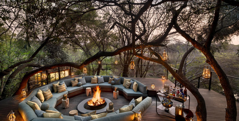 Morukuru Owner's House - firepit