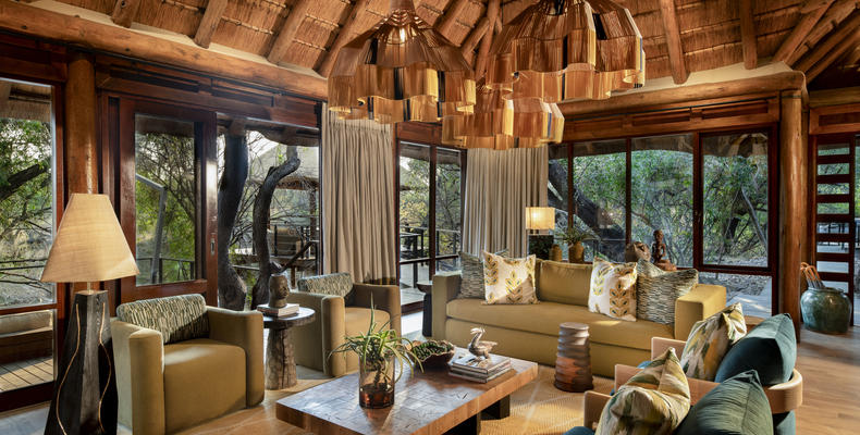 Morukuru Owner's House - living room