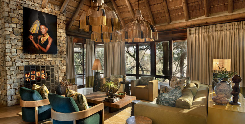 Morukuru Owner's House - living room