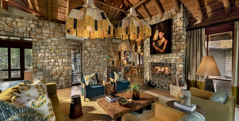 Morukuru Owner's House - living room