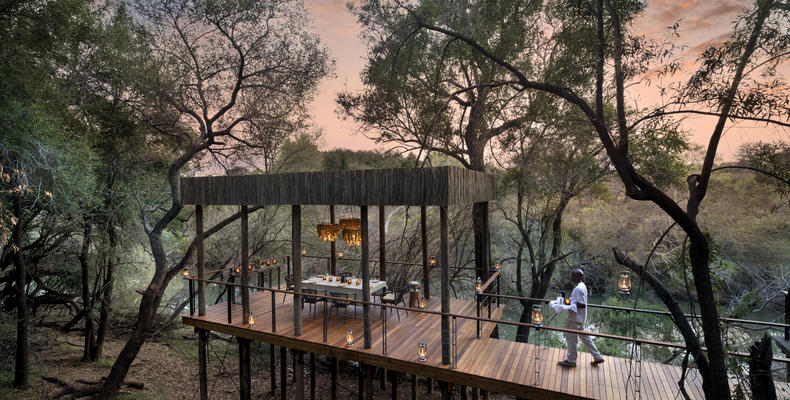 Morukuru River House - sala