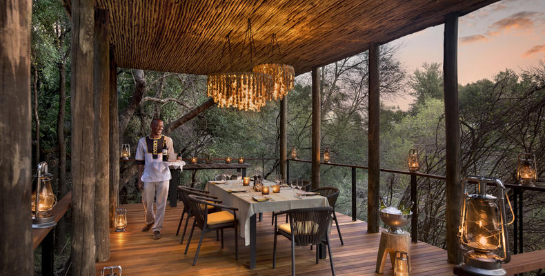 Morukuru River House - sala