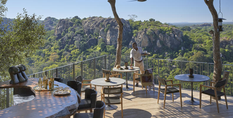 Singita Pamushana Lodge Deck