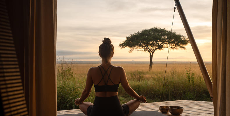 Meditation at Cherero Camp