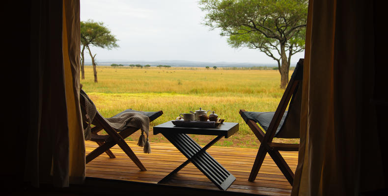 View of Musabi Plains from Verandah