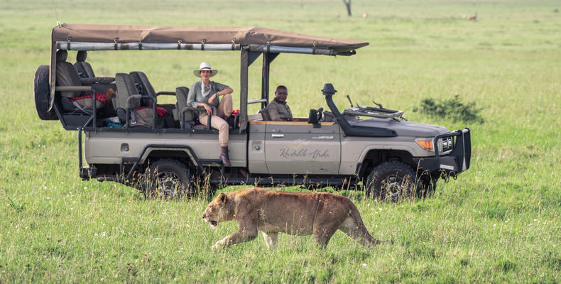 Game viewing at Musabi Plains