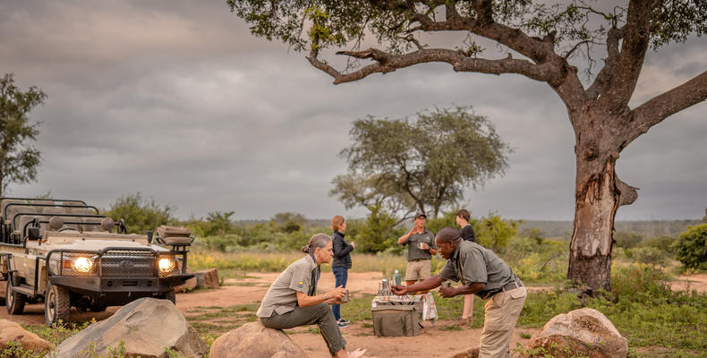 Kapama  Sunrise Safari Stop