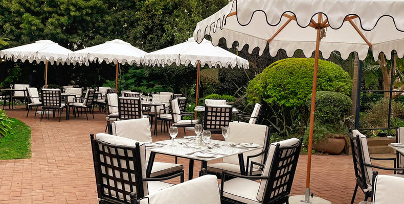 Outside dining @ The Salt Road Houghton