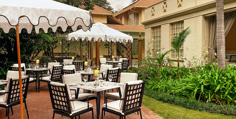 Outside dining @ The Salt Road Houghton