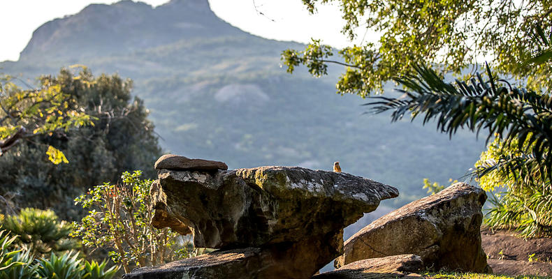 umSisi House and Legogote Mountain