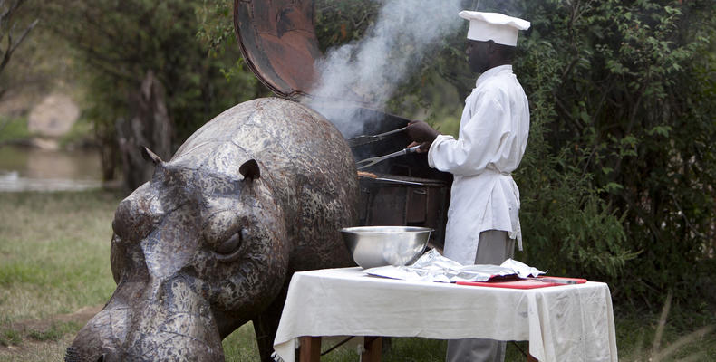 The hippo BBQ