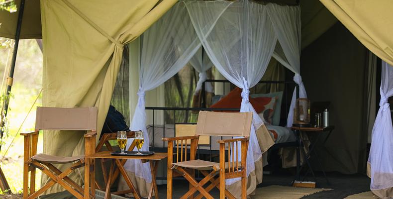 Veranda of a Twin Tent