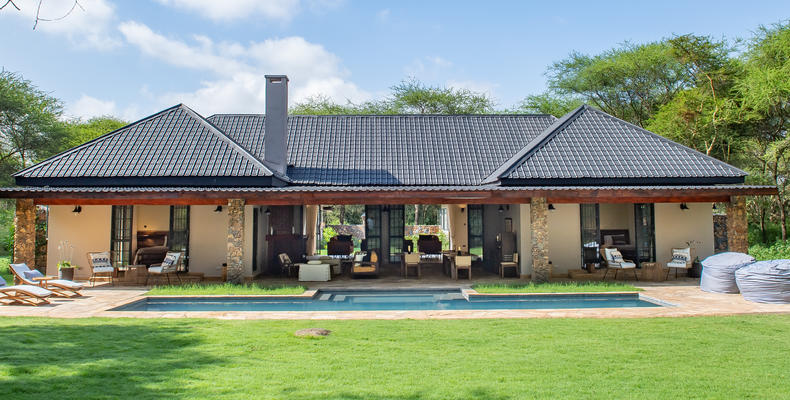 Exterior view of the house