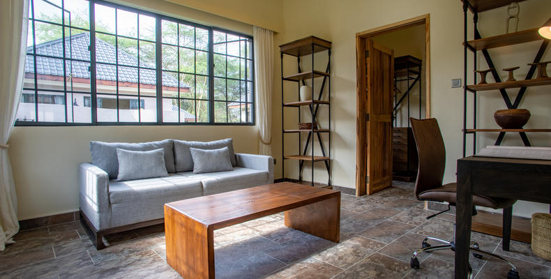 Private Lounge/Library in each suite