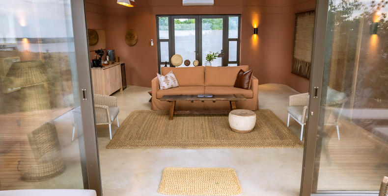 Family tent Lounge Area 