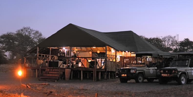 Camp Savuti in the early evening