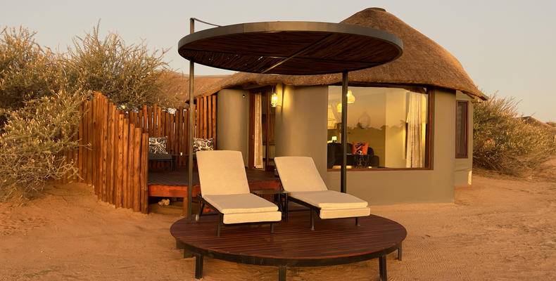 Outside view on Suite