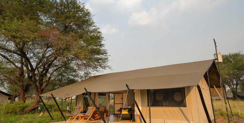 Ubuntu Camp - Guest Tent exterior