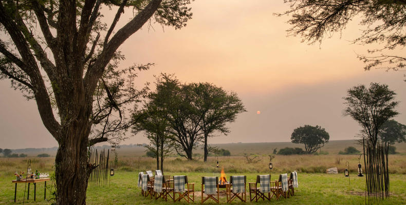 Ubuntu Camp - Sundowner setup