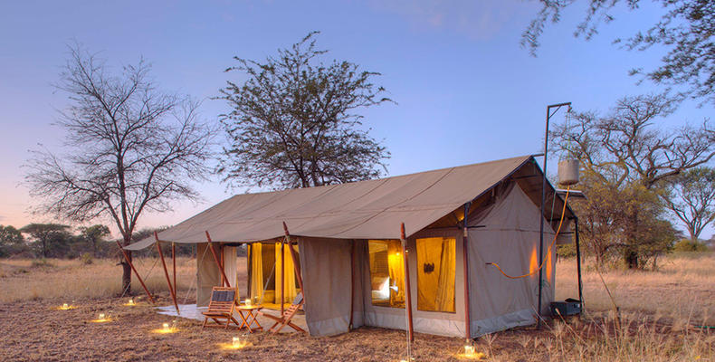 Ubuntu Camp - Guest tent exterior