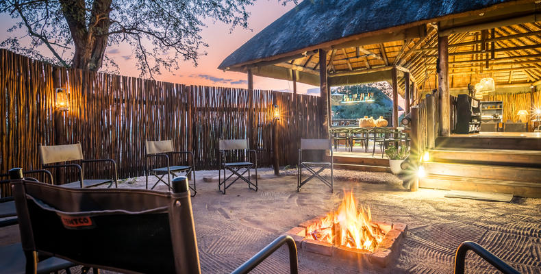 Boma at nThambo Tree Camp