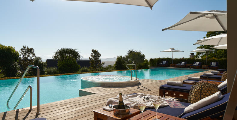 Delaire Graff Spa Pool Deck