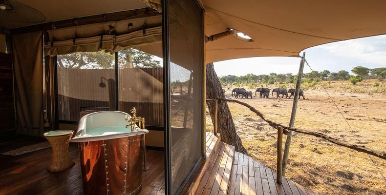 Somalisa Acacia Bathtub and Elies