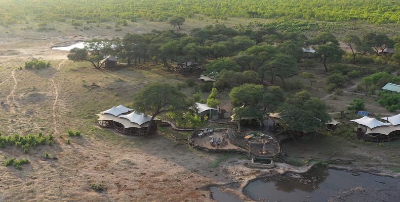 Aerial Image Somalisa Acacia