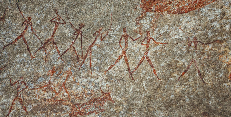 San People Cave Paintings 