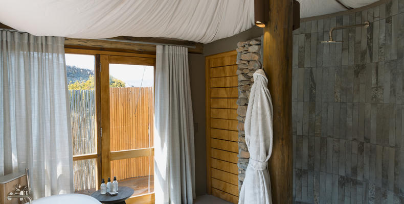 Dwyka Tented Lodge at Sanbona Wildlife Reserve