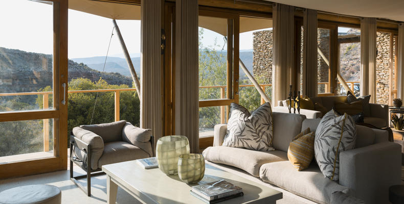 Dwyka Tented Lodge at Sanbona Wildlife Reserve