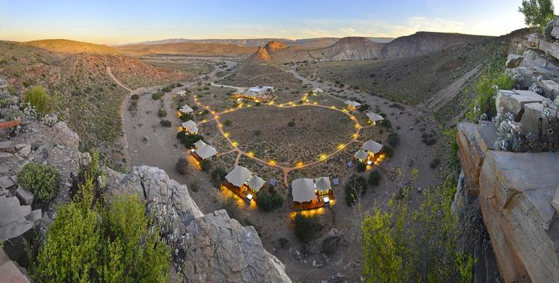 Dwyka Tented Lodge at Sanbona Wildlife Reserve