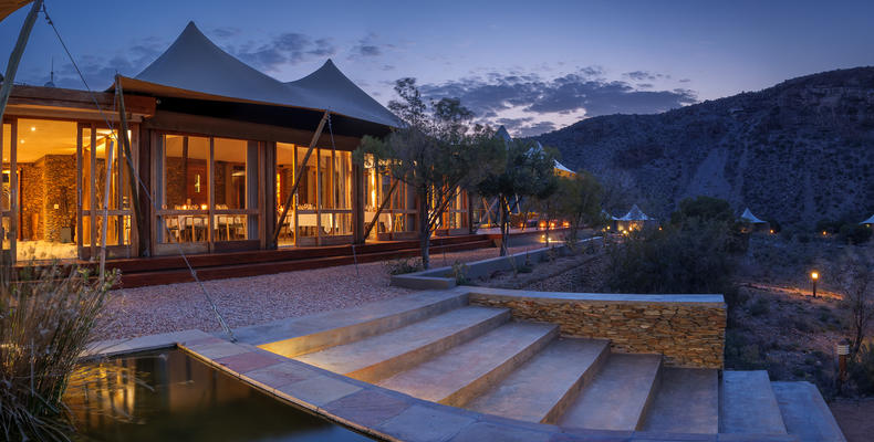 Dwyka Tented Lodge at Sanbona Wildlife Reserve