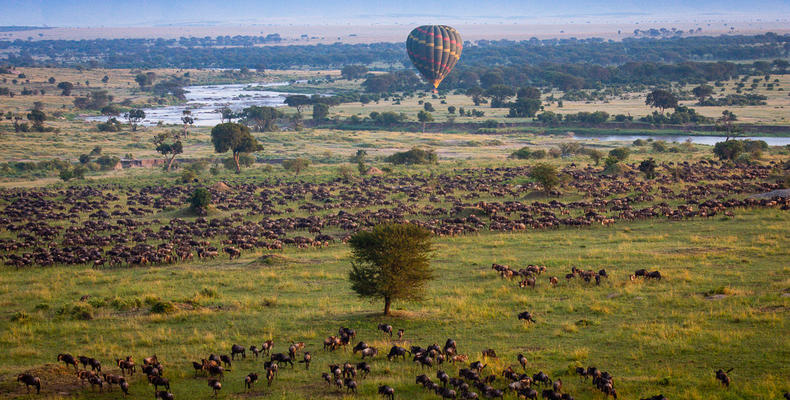 Hot Air Balloon Ride - Esirai Camp