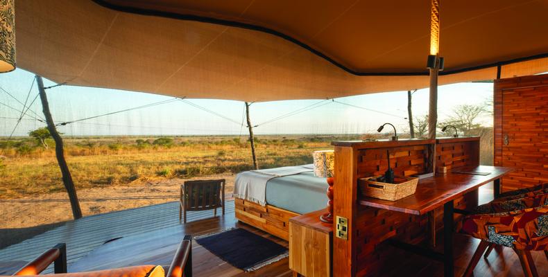 Usangu Expedition Camp - Tent Interior