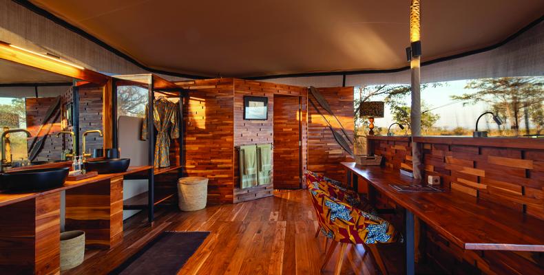 Usangu Expedition Camp - Tent Interior